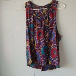 Marc Jacobs Sleeveless Silk Top SZ M